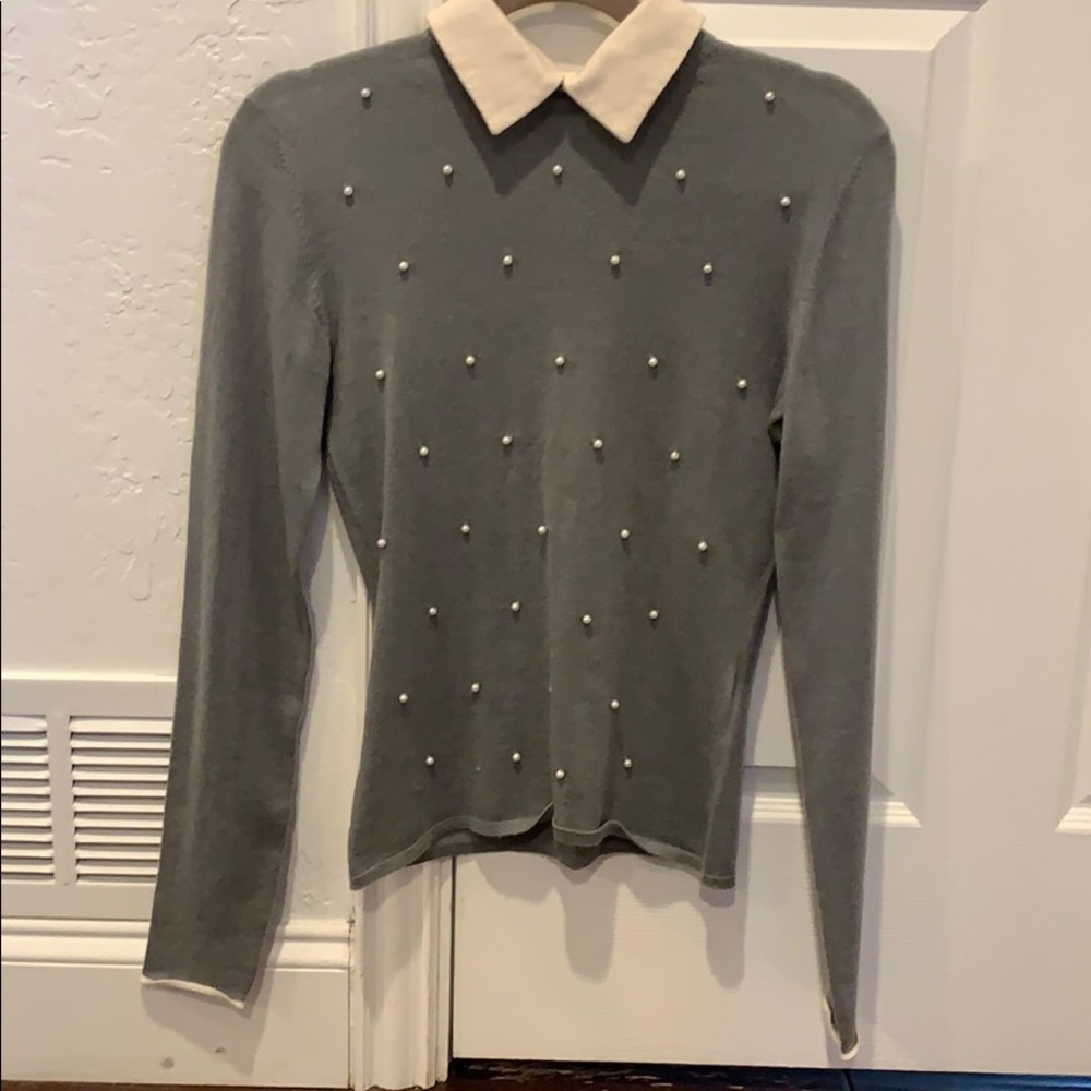 Hadleighs Cashmere Pearl Sweater